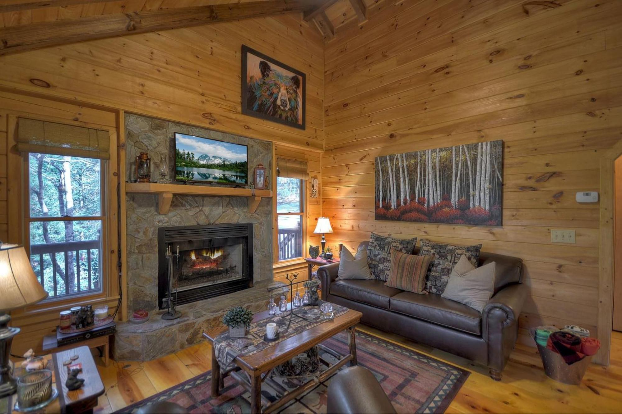 Knotty Pines Pet-Friendly Gas Fireplace Plus A Firepit Cherry Log Zewnętrze zdjęcie